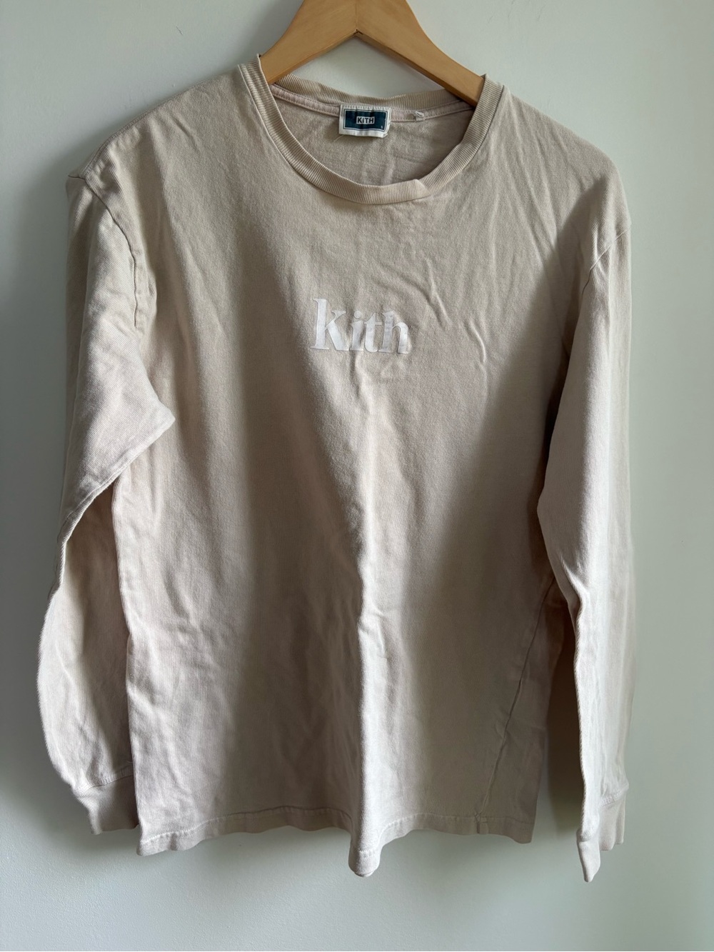 Kith Long-Sleeve Logo Shirt